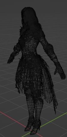 Nova Woman Character 3D model_25