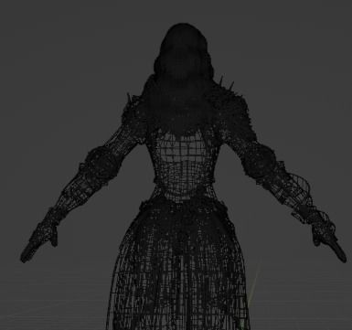 Nova Woman Character 3D model_21