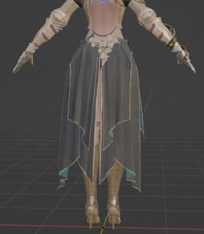 Nova Woman Character 3D model_18