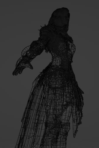 Nova Woman Character 3D model_23
