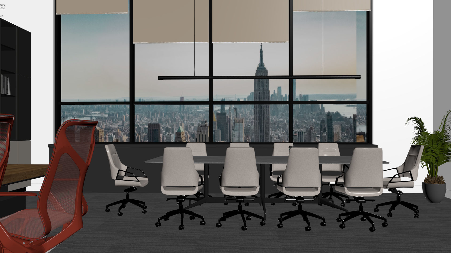ProVis3D 021 - Modern Office Meeting 3D model_14