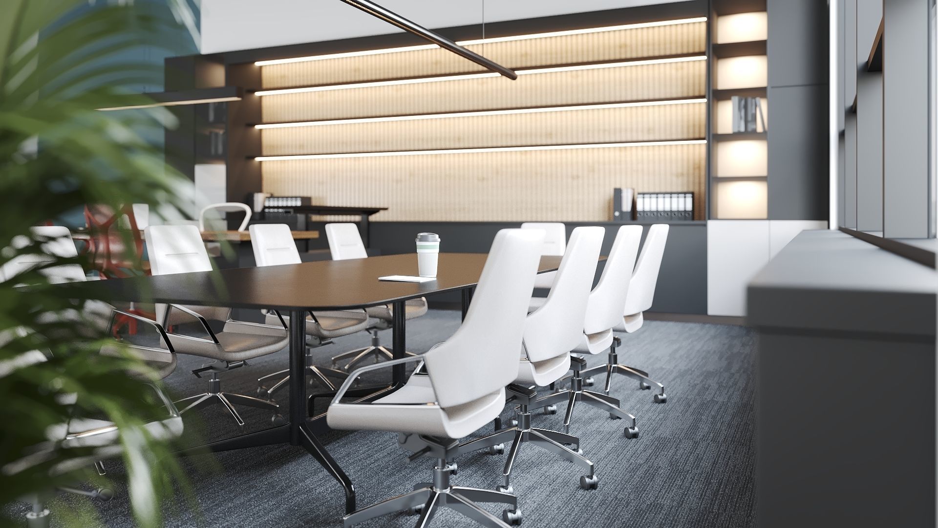 ProVis3D 021 - Modern Office Meeting 3D model_3