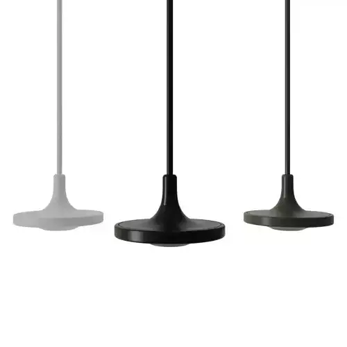 T-3302 Button LED pendant light by Francesc Rife