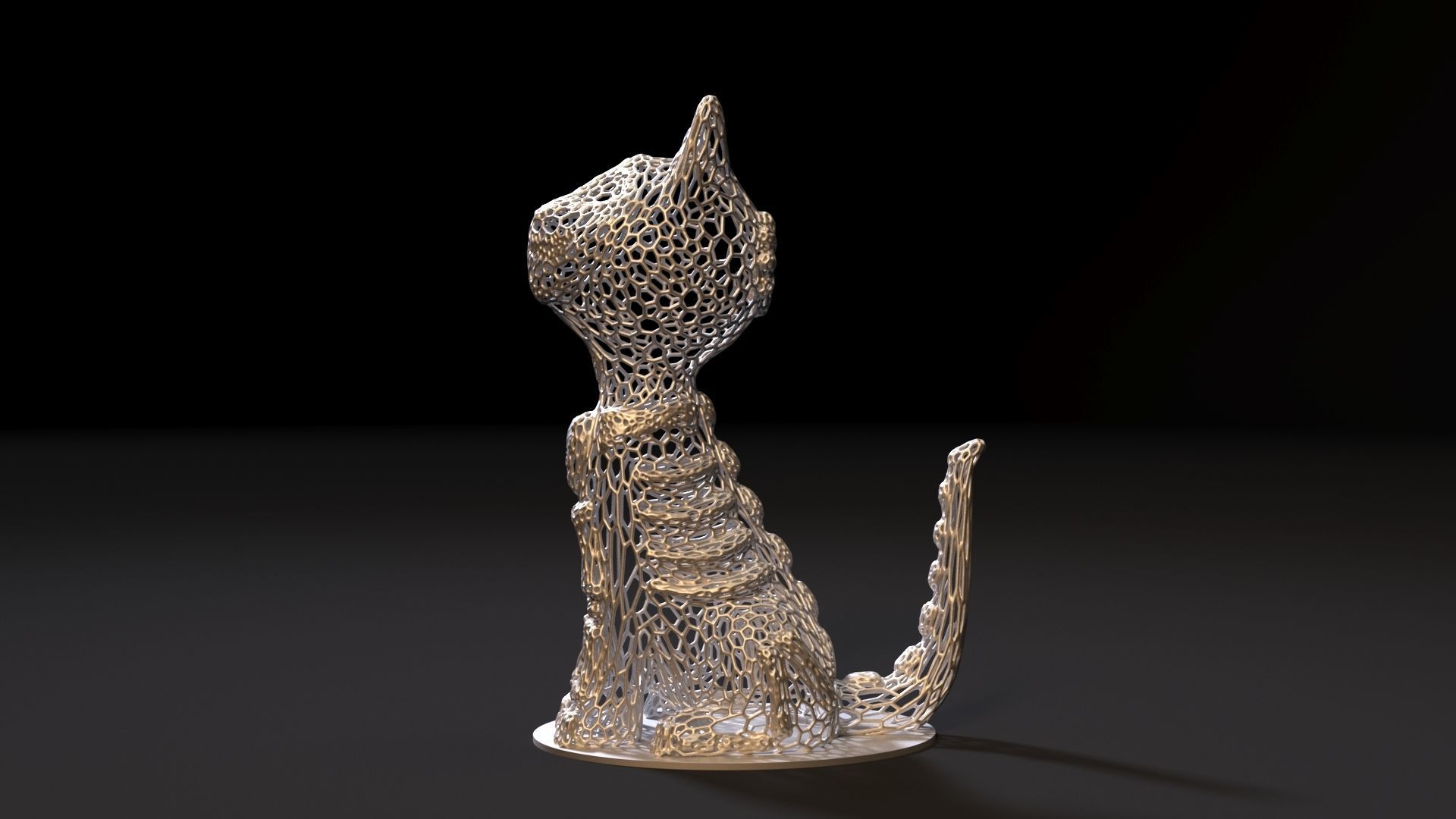 Sugar Cat 3D print model_2