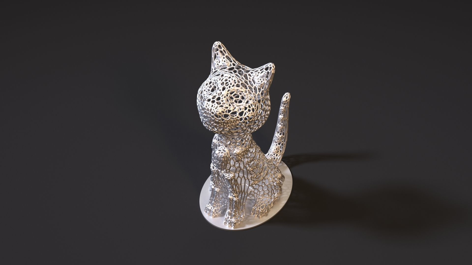 Sugar Cat 3D print model_9