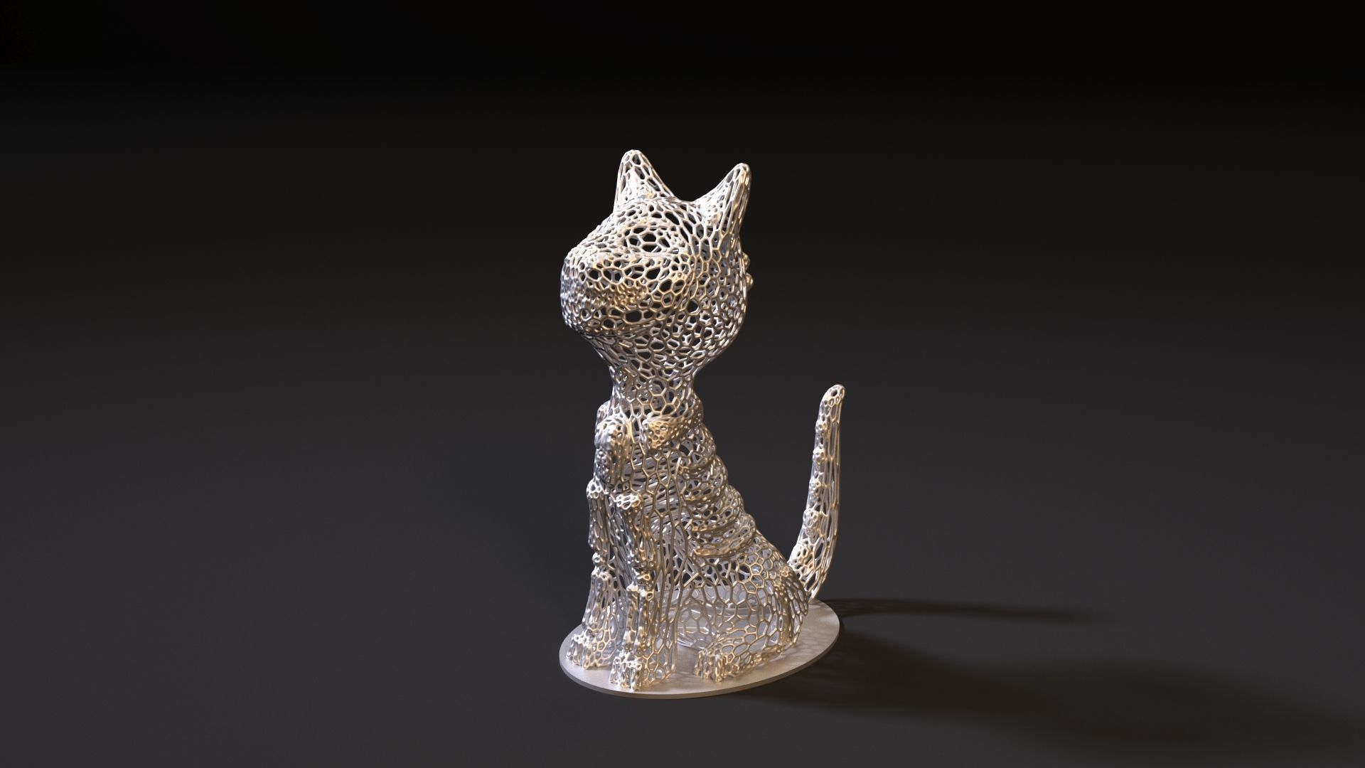 Sugar Cat 3D print model_1