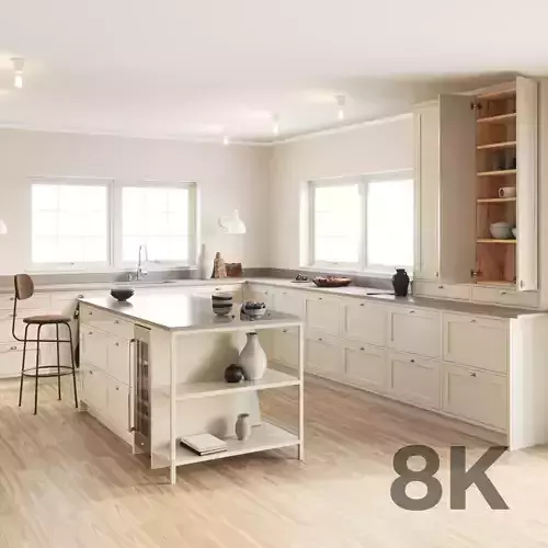 polypasta - Scandinavian Kitchen Scene 8K