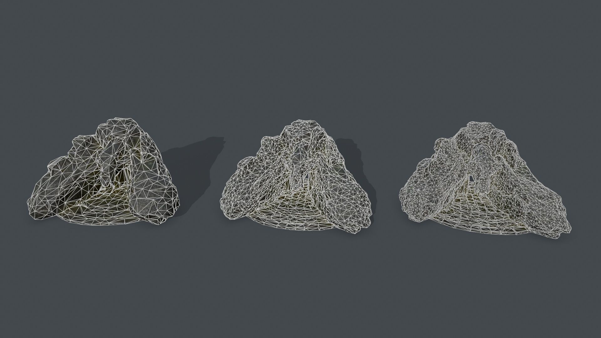 Skull Gate 1 Low-poly 3D model_17