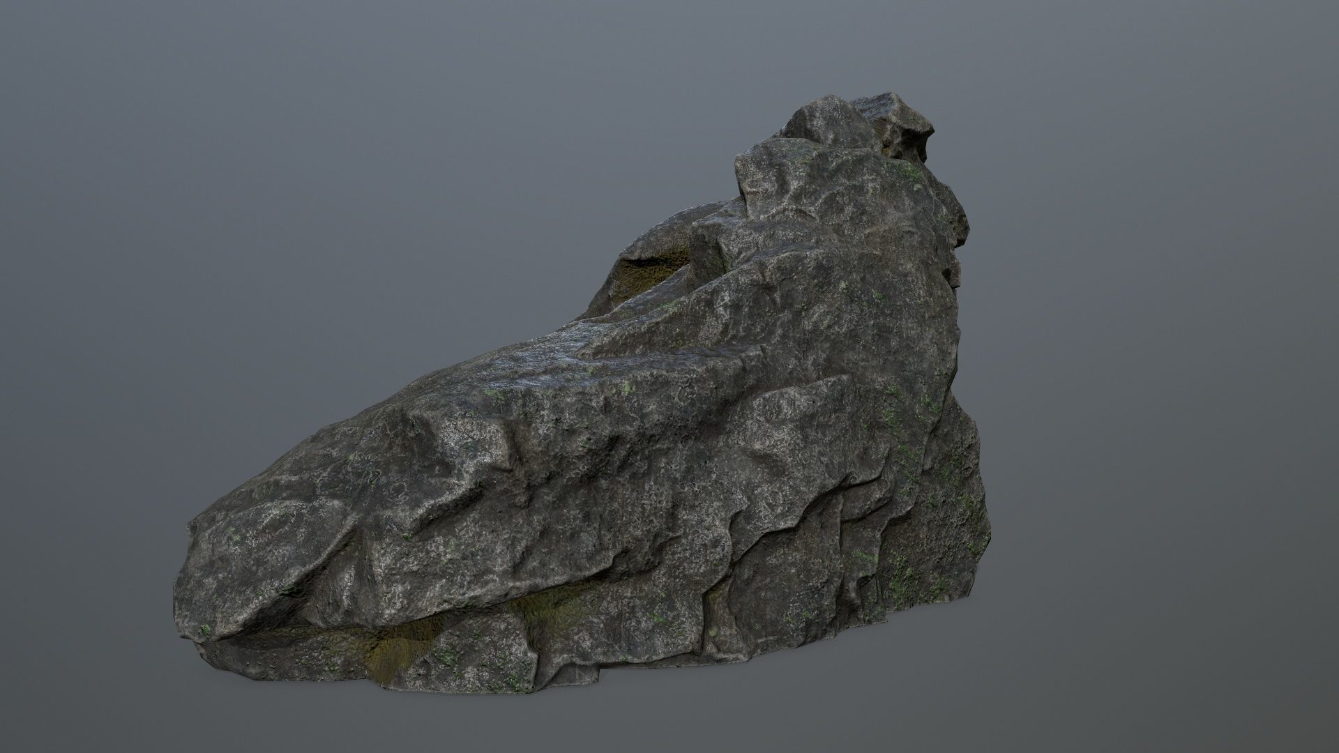 Skull Gate 1 Low-poly 3D model_8