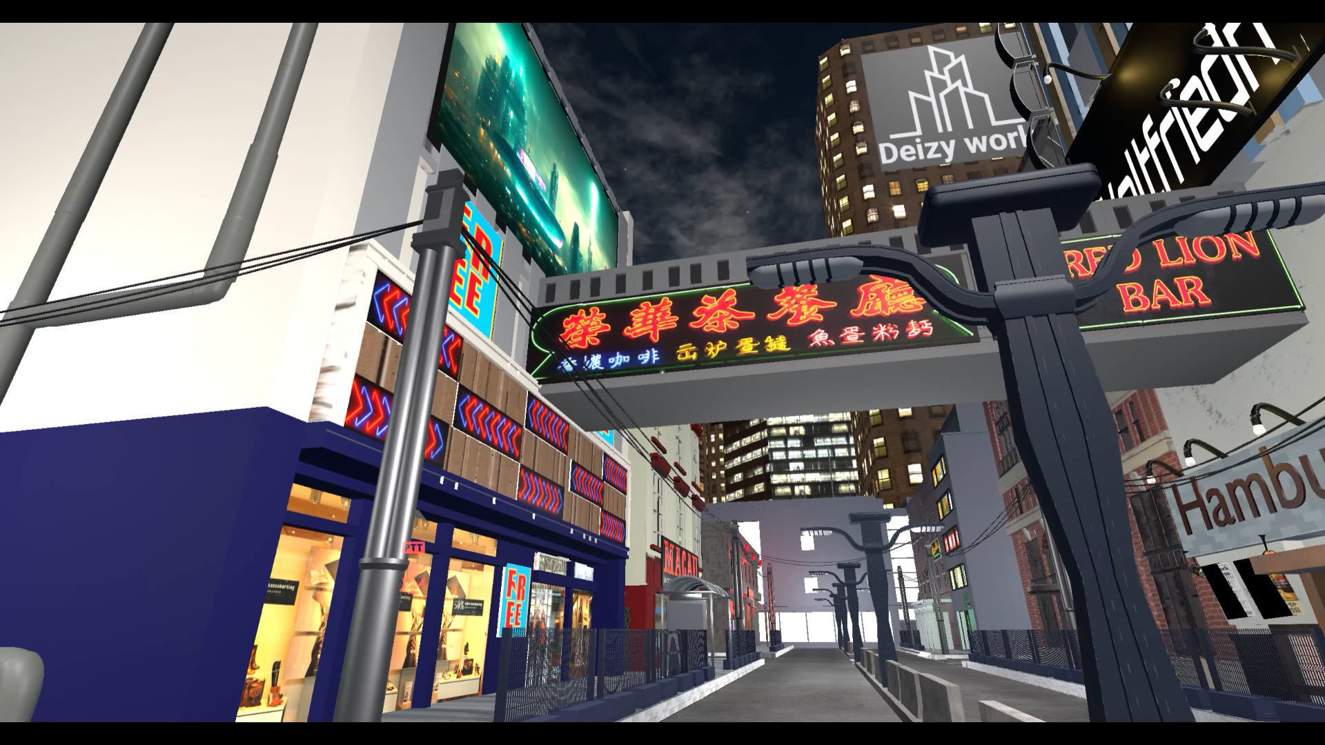 World for VRC City 3D model_2