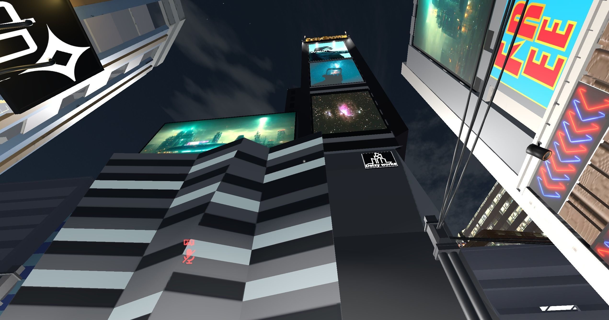 World for VRC City 3D model_9