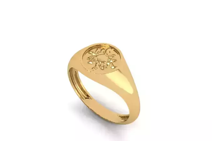 Sun Signet Ring R 199