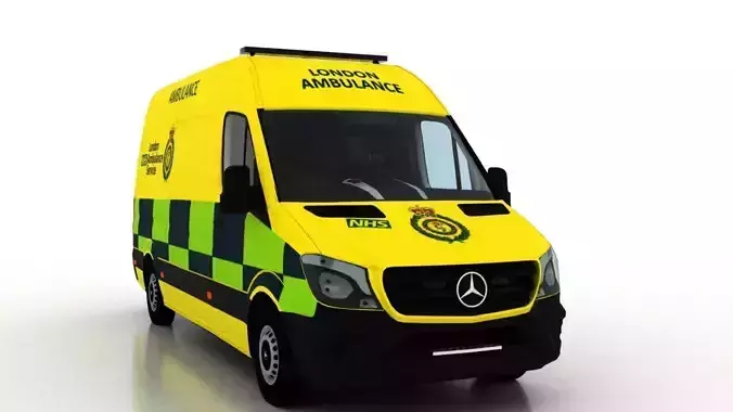 Mercedes Benz Sprinter L2H2 2015 England Ambulance UK