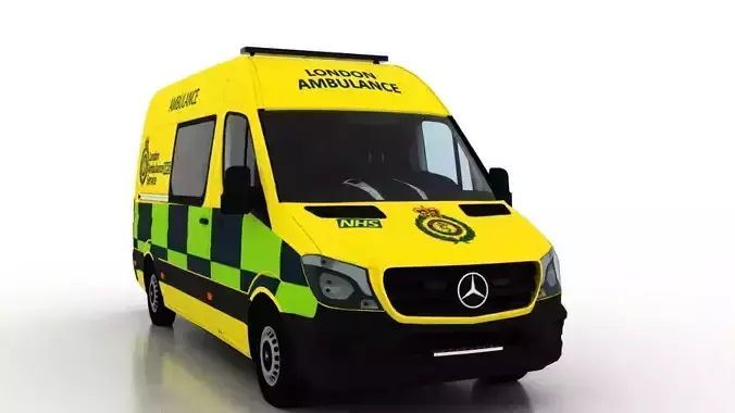 Mercedes Benz Sprinter L2H2 2015 England Ambulance EU