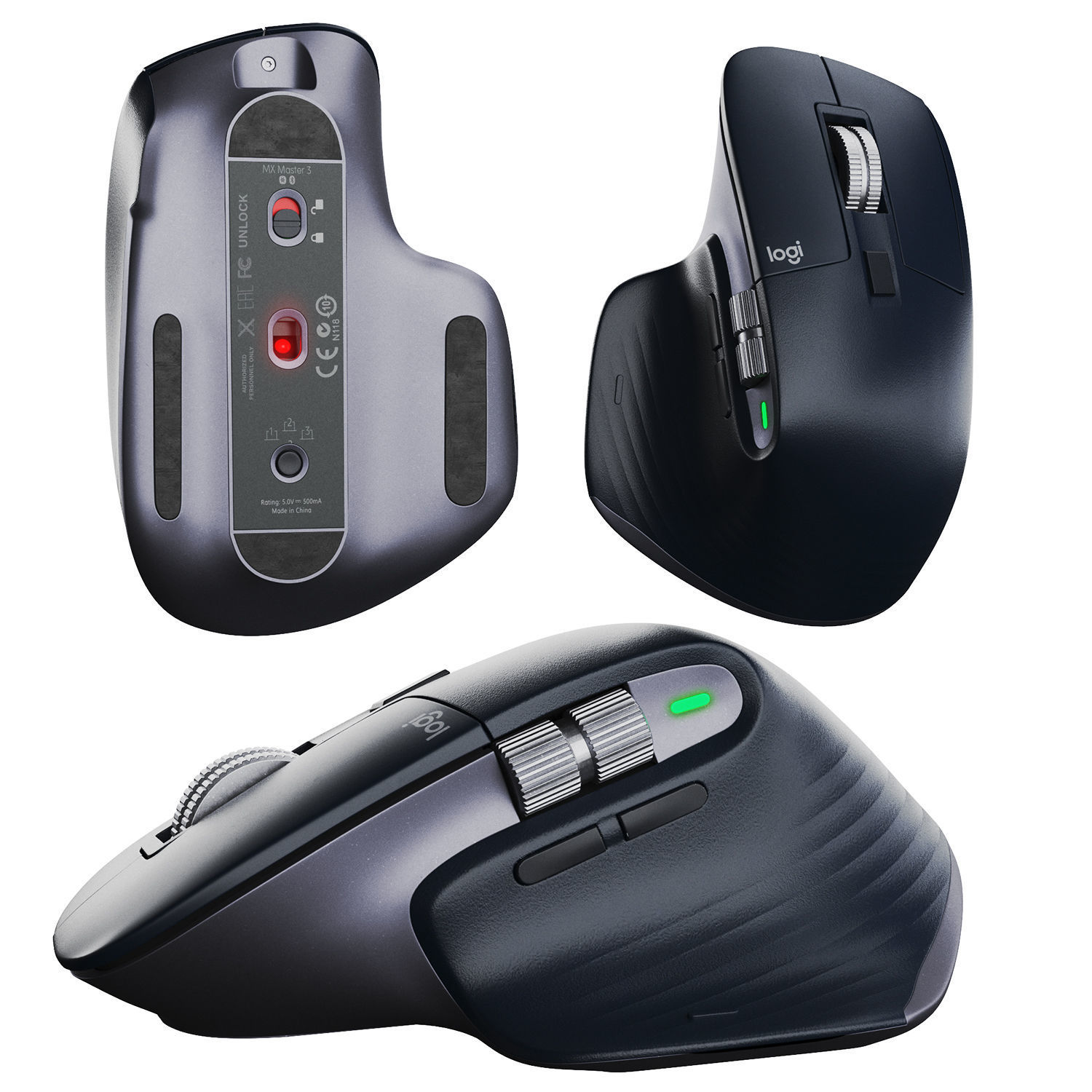 Logitech MX Master 3 3D model_3