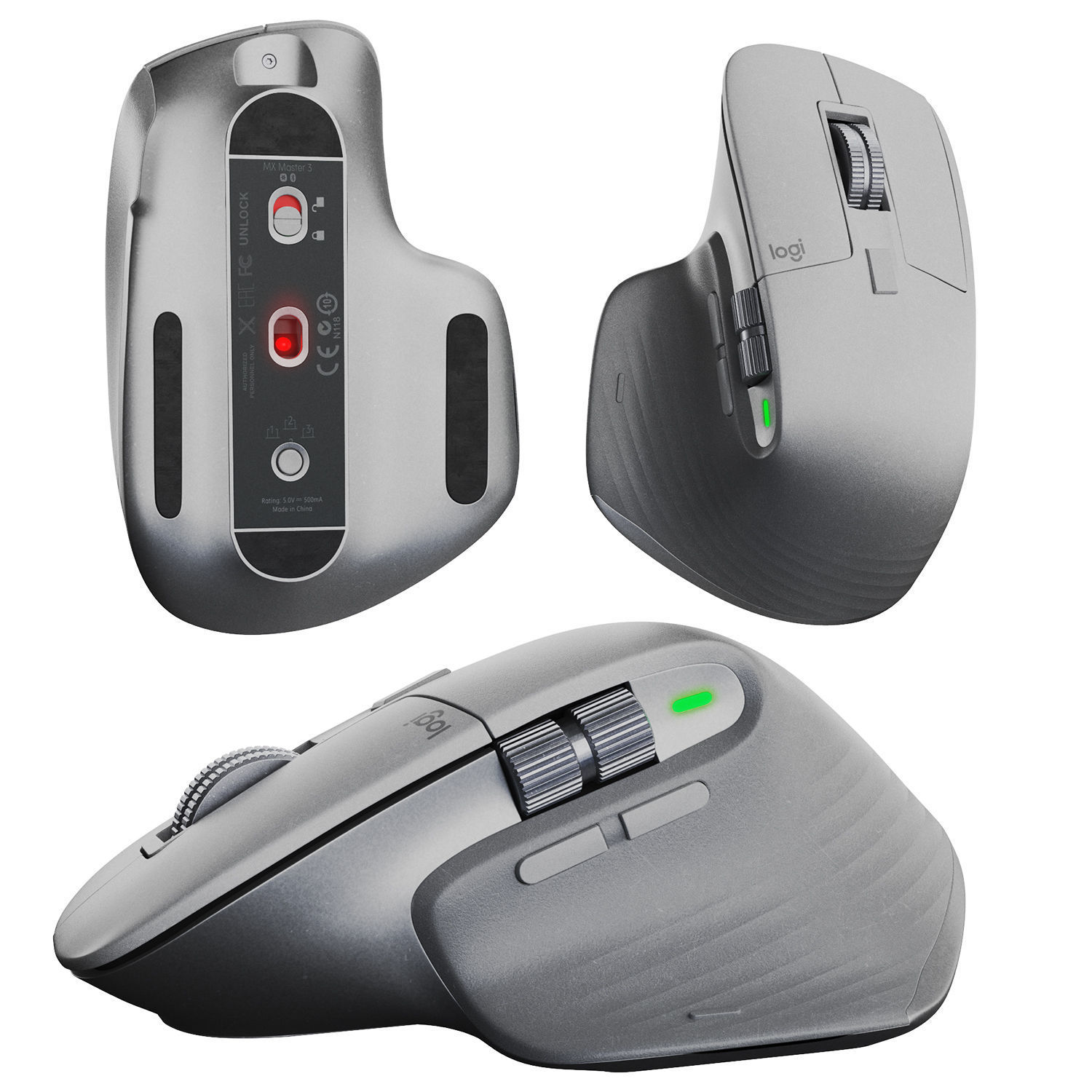 Logitech MX Master 3 3D model_5
