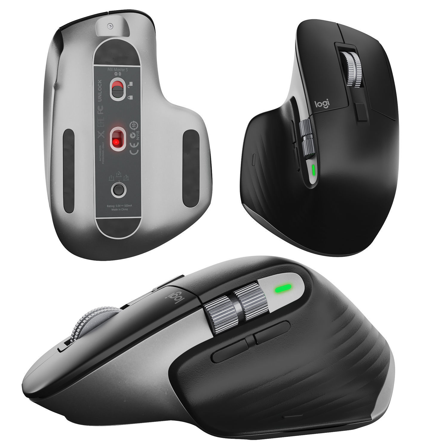 Logitech MX Master 3 3D model_4
