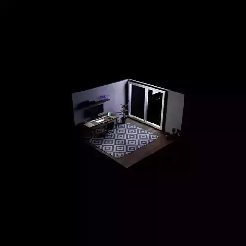 interior Home office room