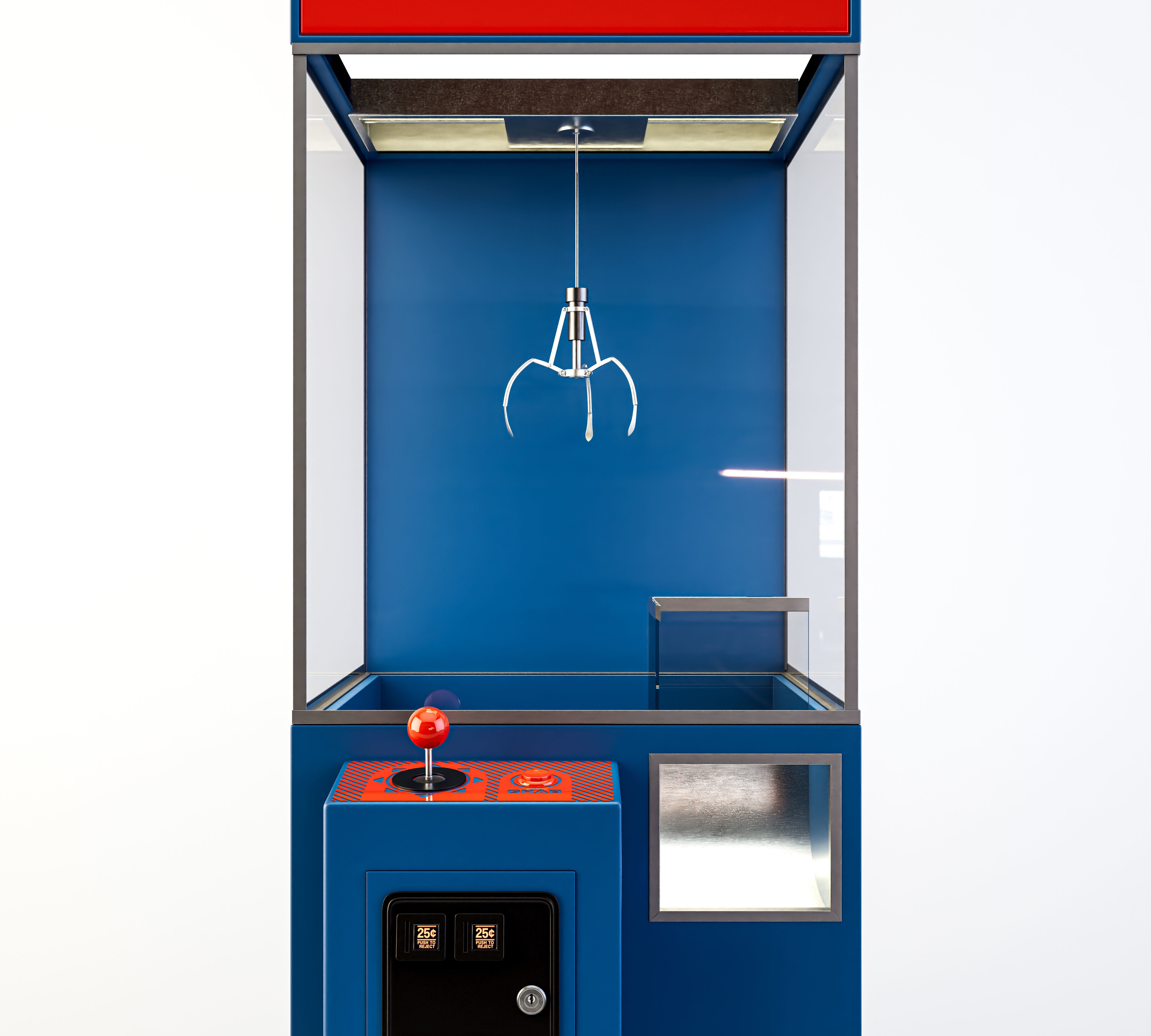 Arcade Claw Grabber Machine 3D model_3
