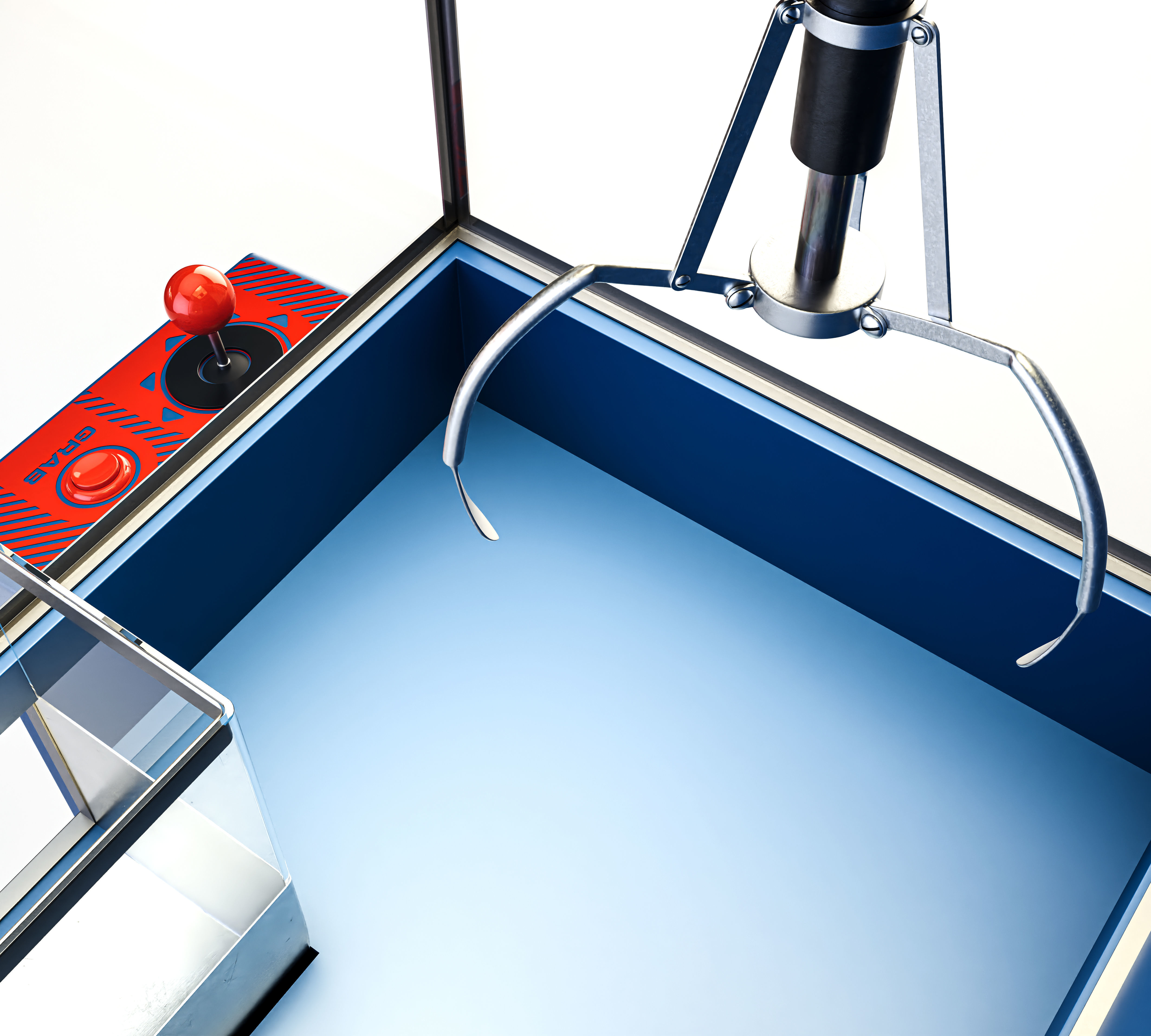 Arcade Claw Grabber Machine 3D model_7