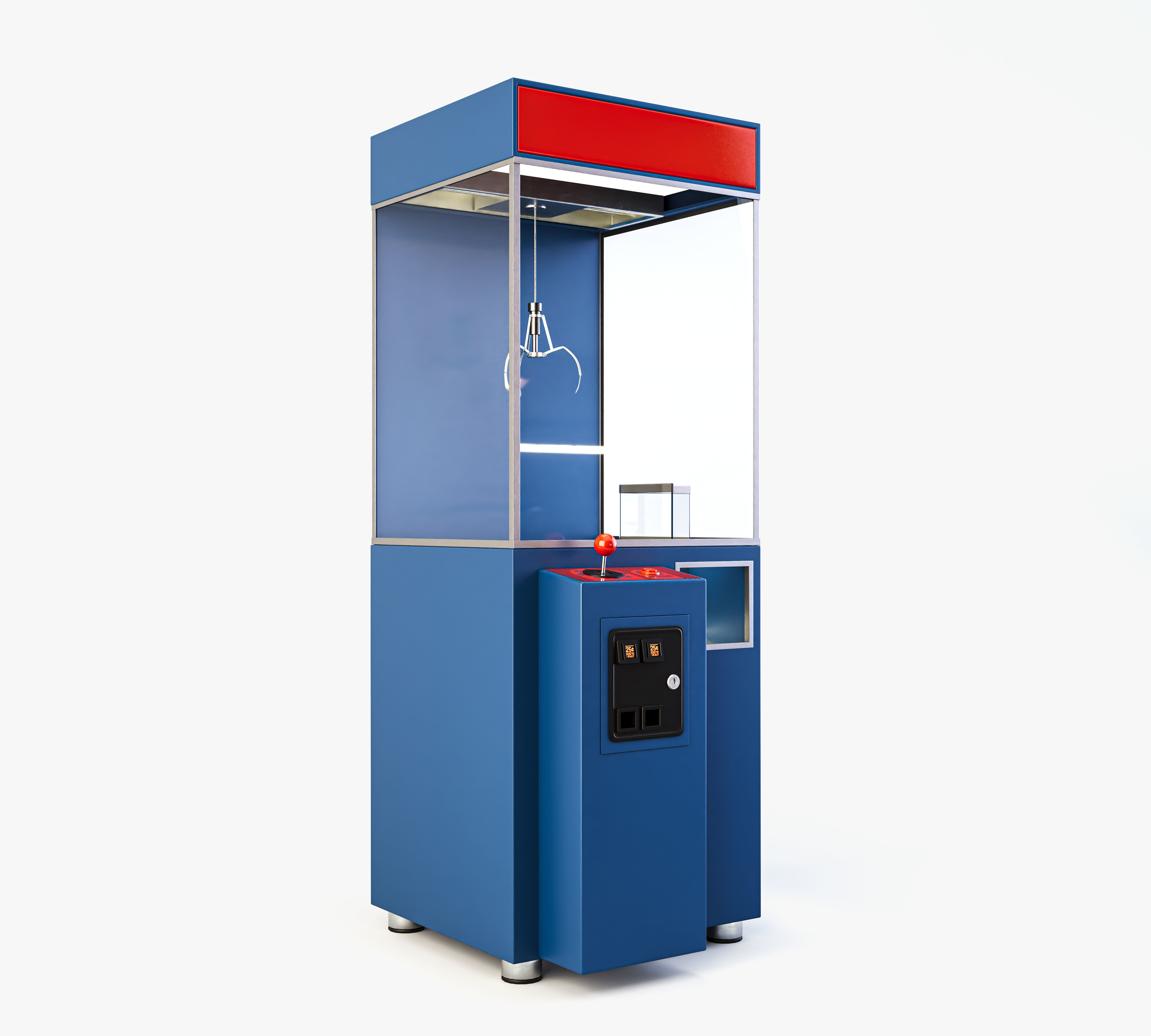 Arcade Claw Grabber Machine 3D model_2