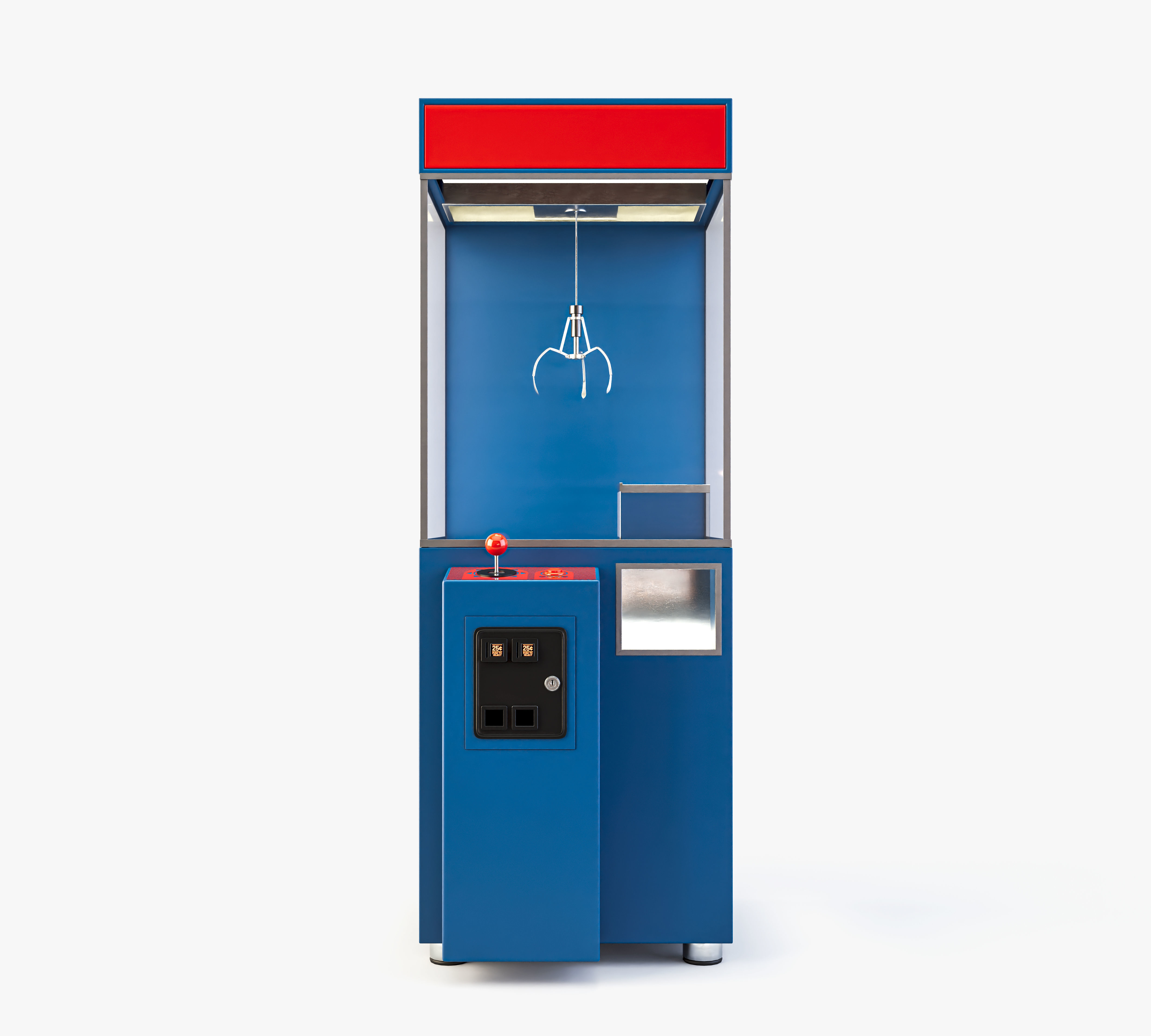Arcade Claw Grabber Machine 3D model_1