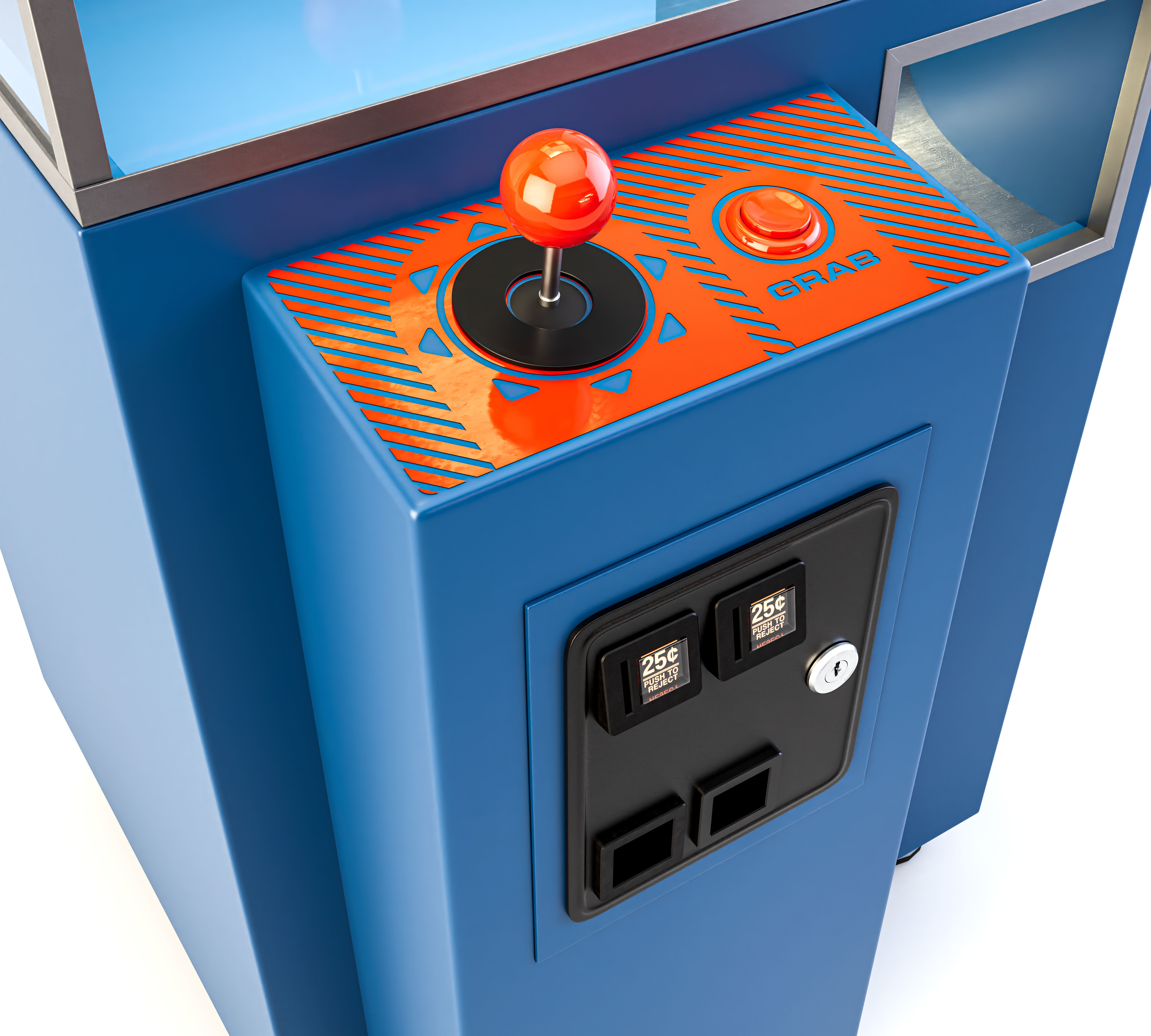 Arcade Claw Grabber Machine 3D model_5