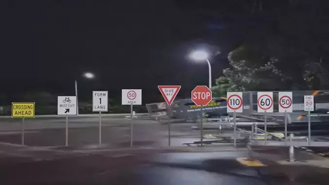 Australian Road Signs