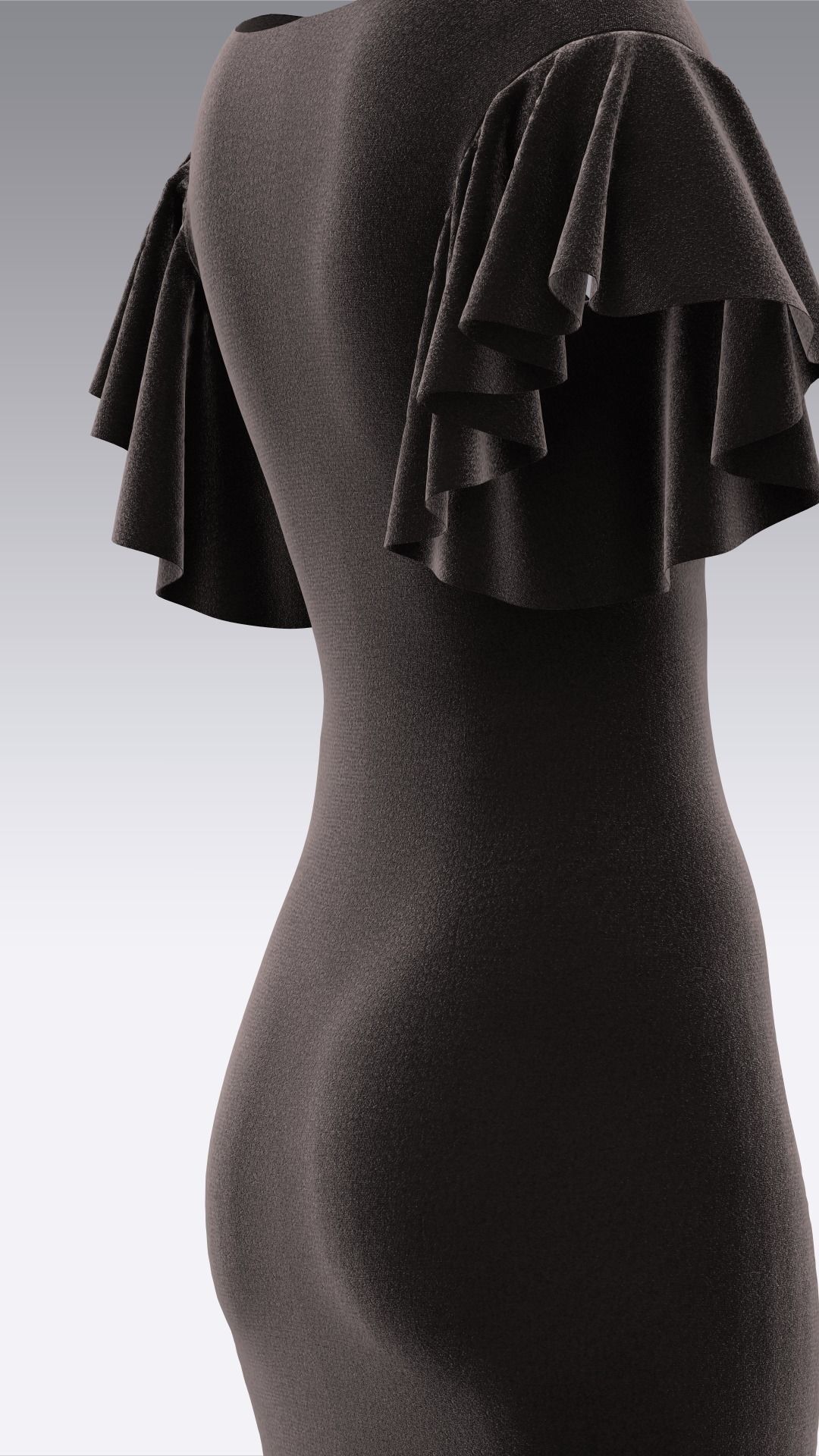 Dress Outfits MD CLO 3D ZPRJ ZPAC project files 3D model_40