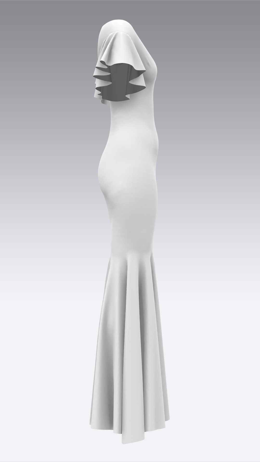 Dress Outfits MD CLO 3D ZPRJ ZPAC project files 3D model_20