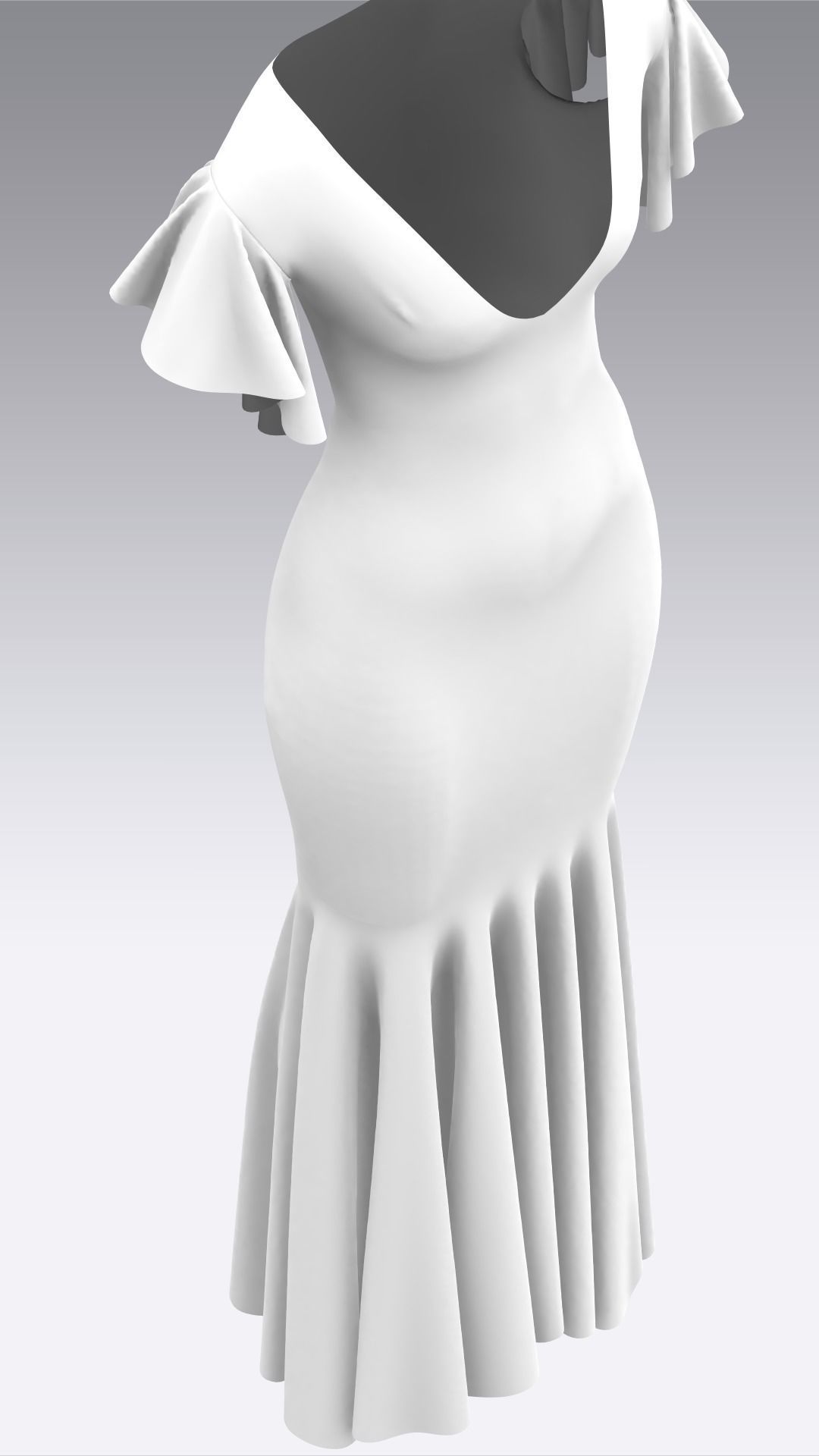 Dress Outfits MD CLO 3D ZPRJ ZPAC project files 3D model_15