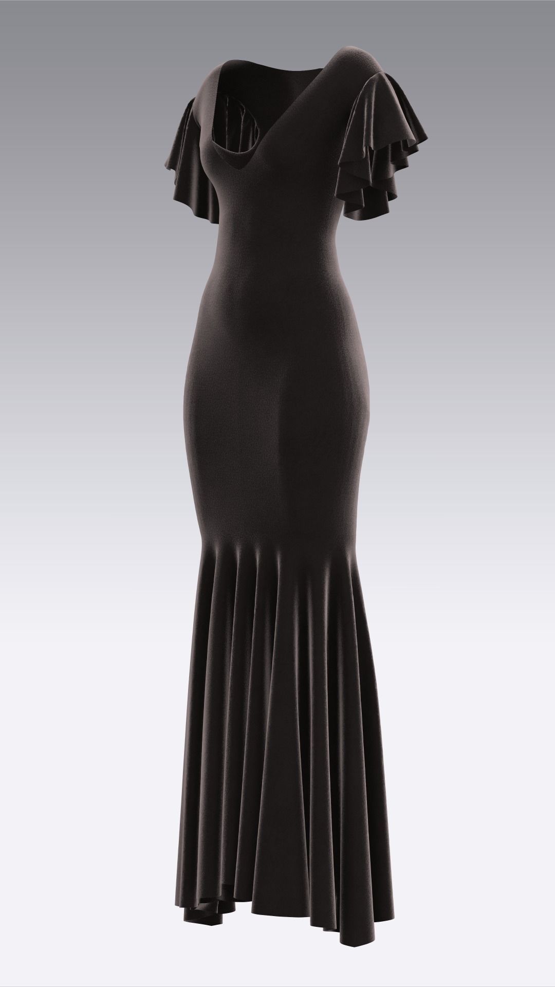 Dress Outfits MD CLO 3D ZPRJ ZPAC project files 3D model_34