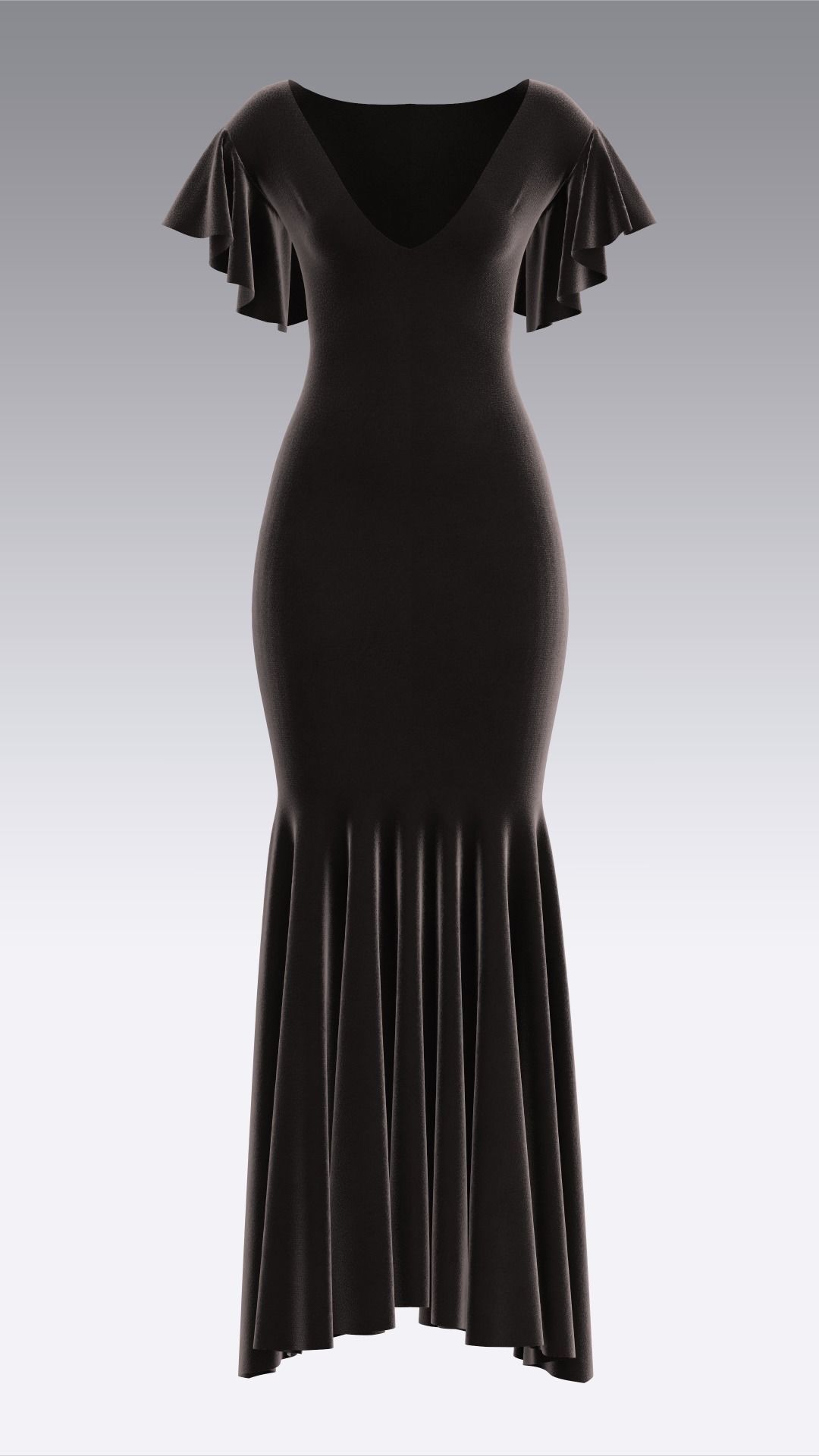 Dress Outfits MD CLO 3D ZPRJ ZPAC project files 3D model_37