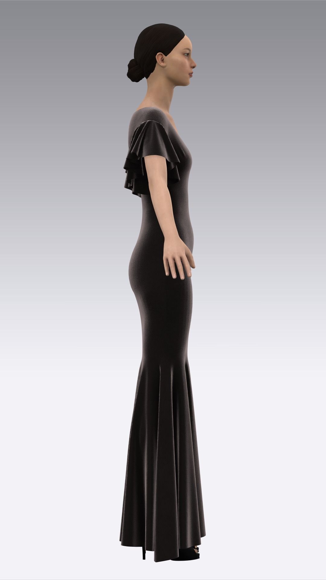 Dress Outfits MD CLO 3D ZPRJ ZPAC project files 3D model_27