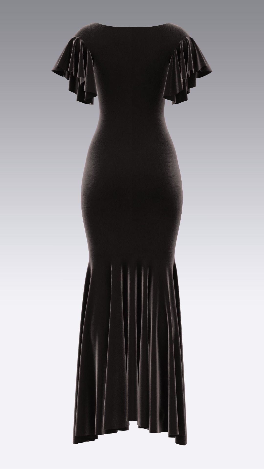 Dress Outfits MD CLO 3D ZPRJ ZPAC project files 3D model_33