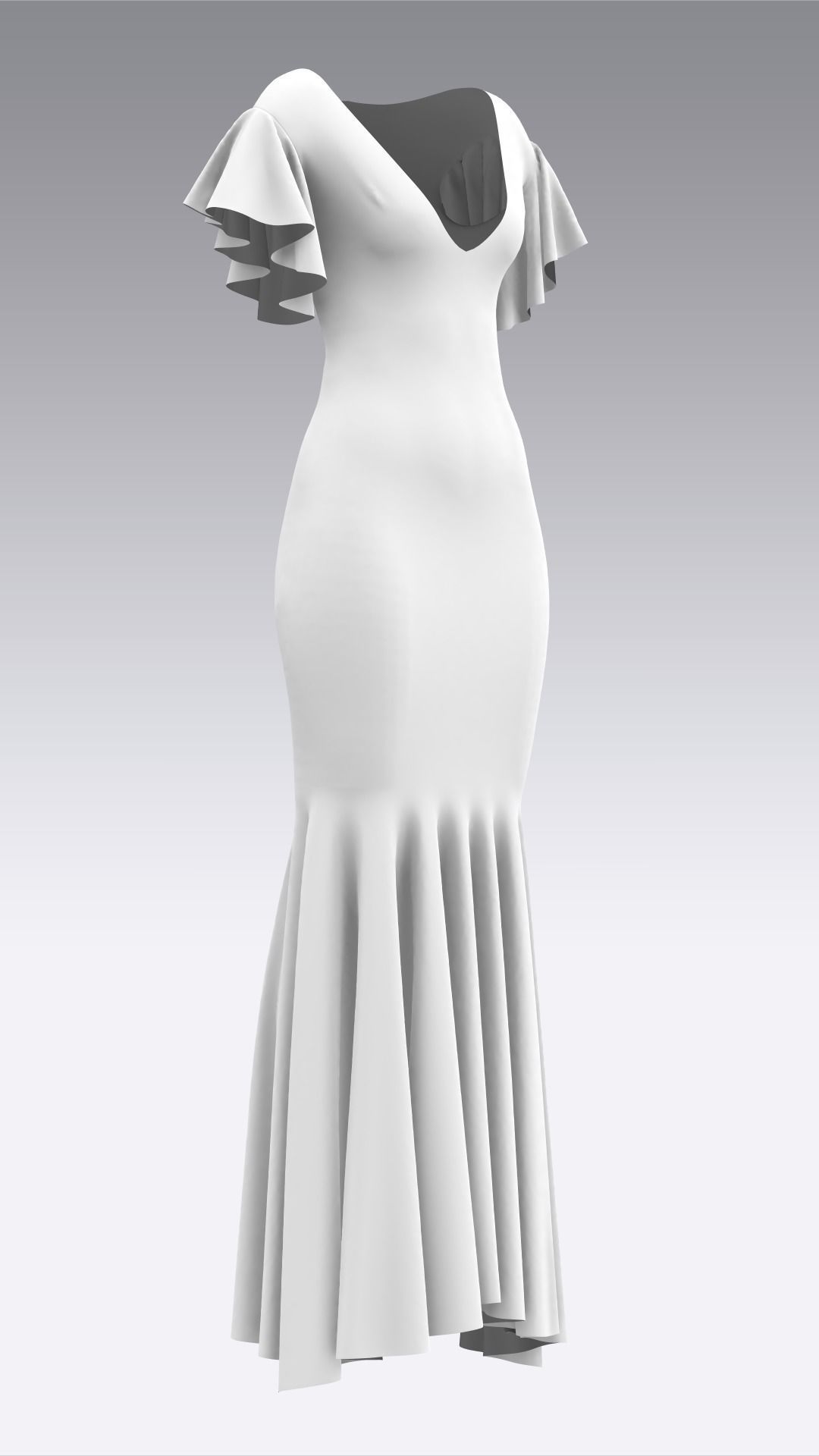 Dress Outfits MD CLO 3D ZPRJ ZPAC project files 3D model_11