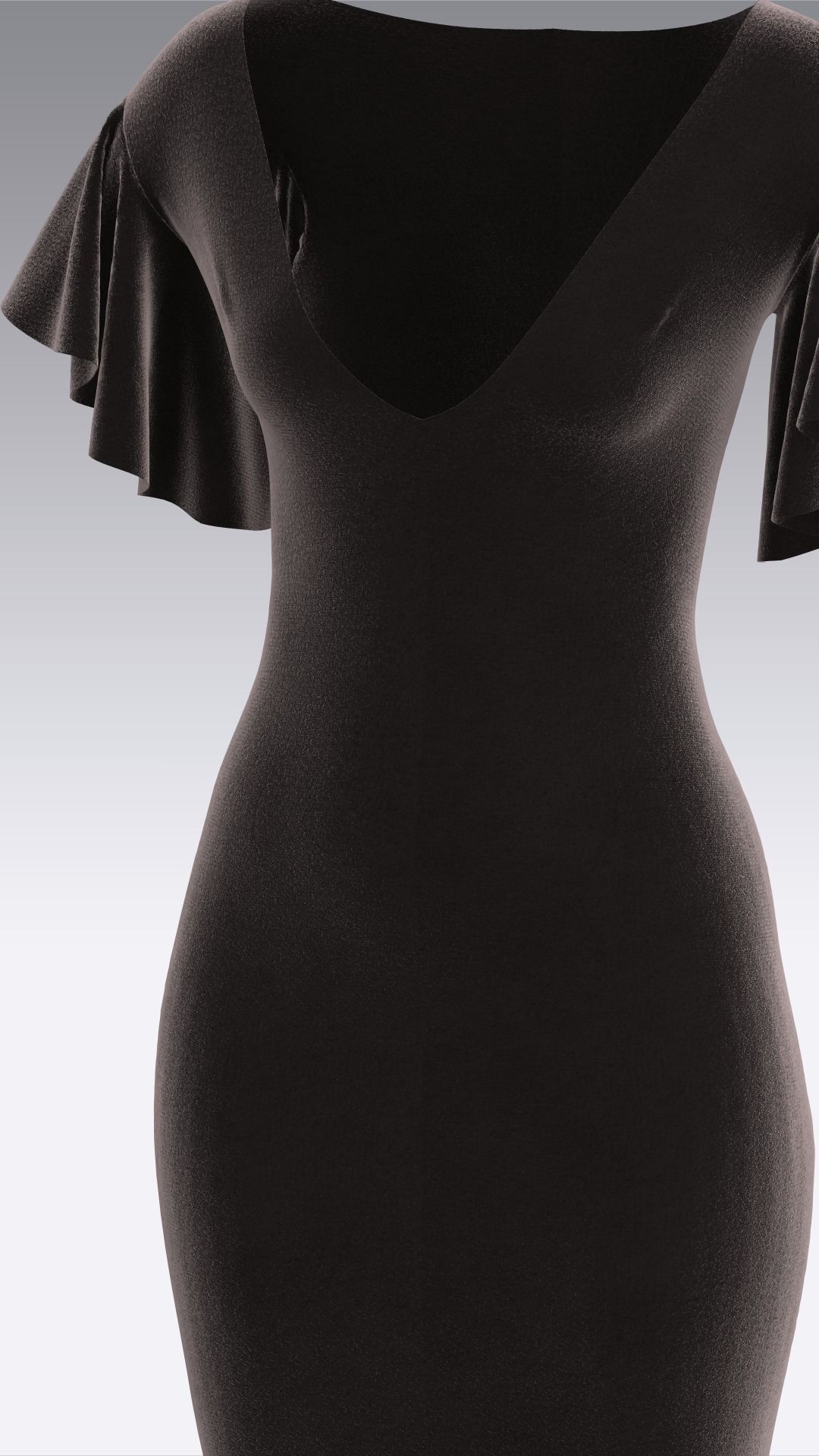 Dress Outfits MD CLO 3D ZPRJ ZPAC project files 3D model_42