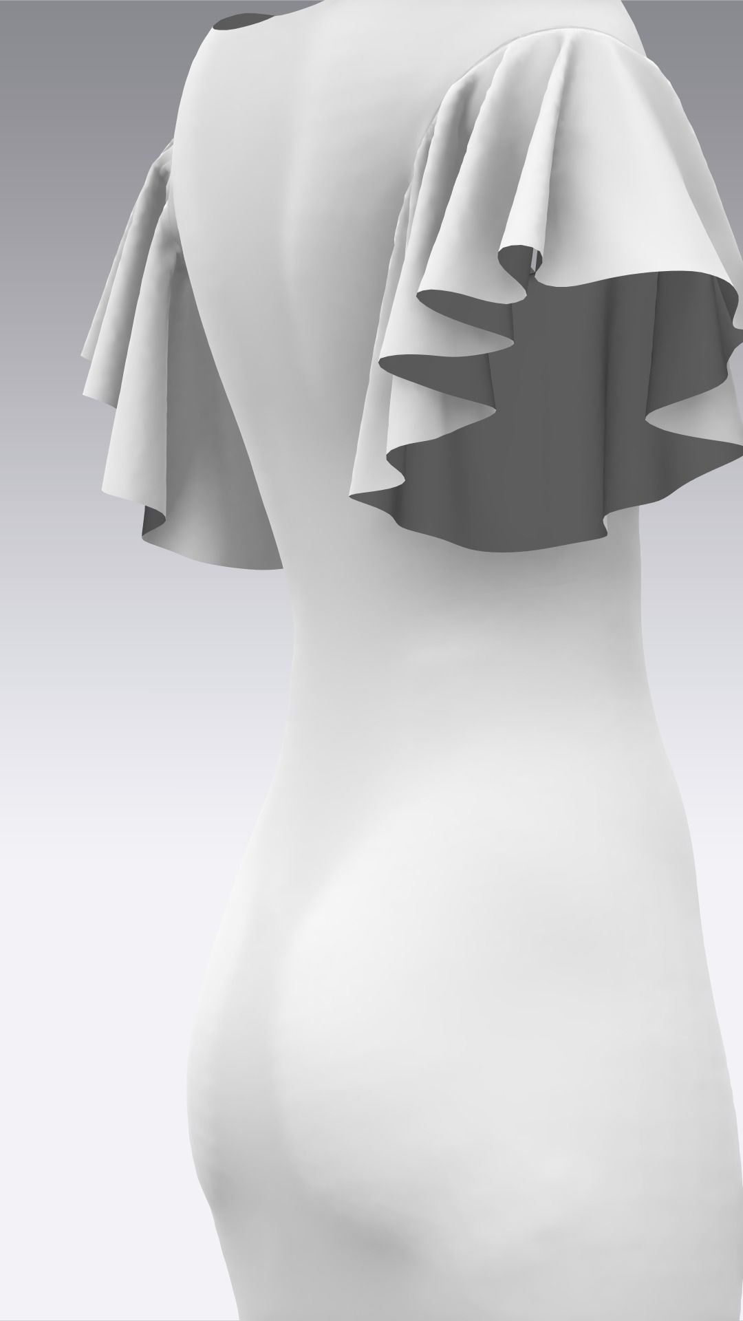 Dress Outfits MD CLO 3D ZPRJ ZPAC project files 3D model_14