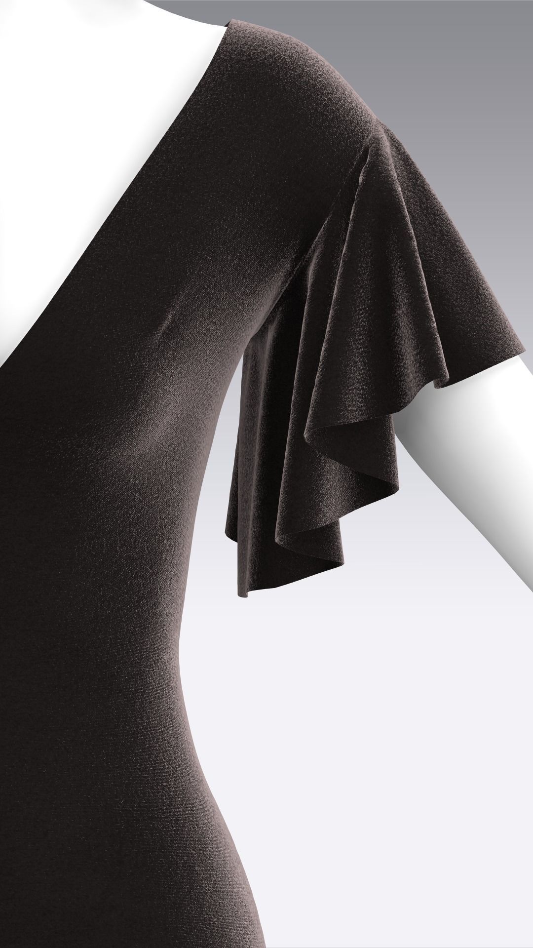 Dress Outfits MD CLO 3D ZPRJ ZPAC project files 3D model_28