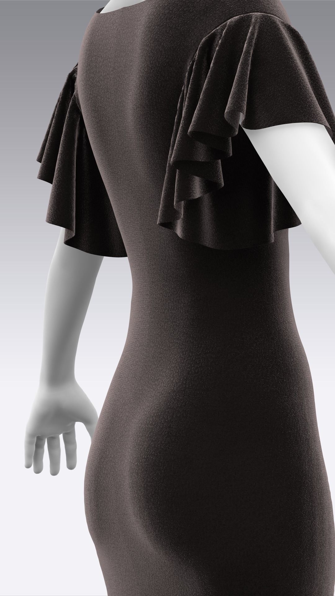 Dress Outfits MD CLO 3D ZPRJ ZPAC project files 3D model_41