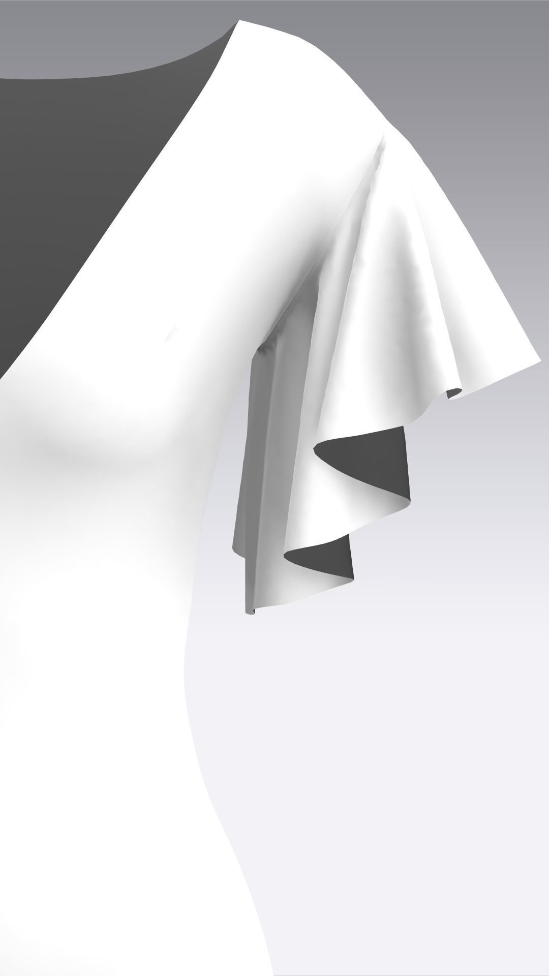 Dress Outfits MD CLO 3D ZPRJ ZPAC project files 3D model_21