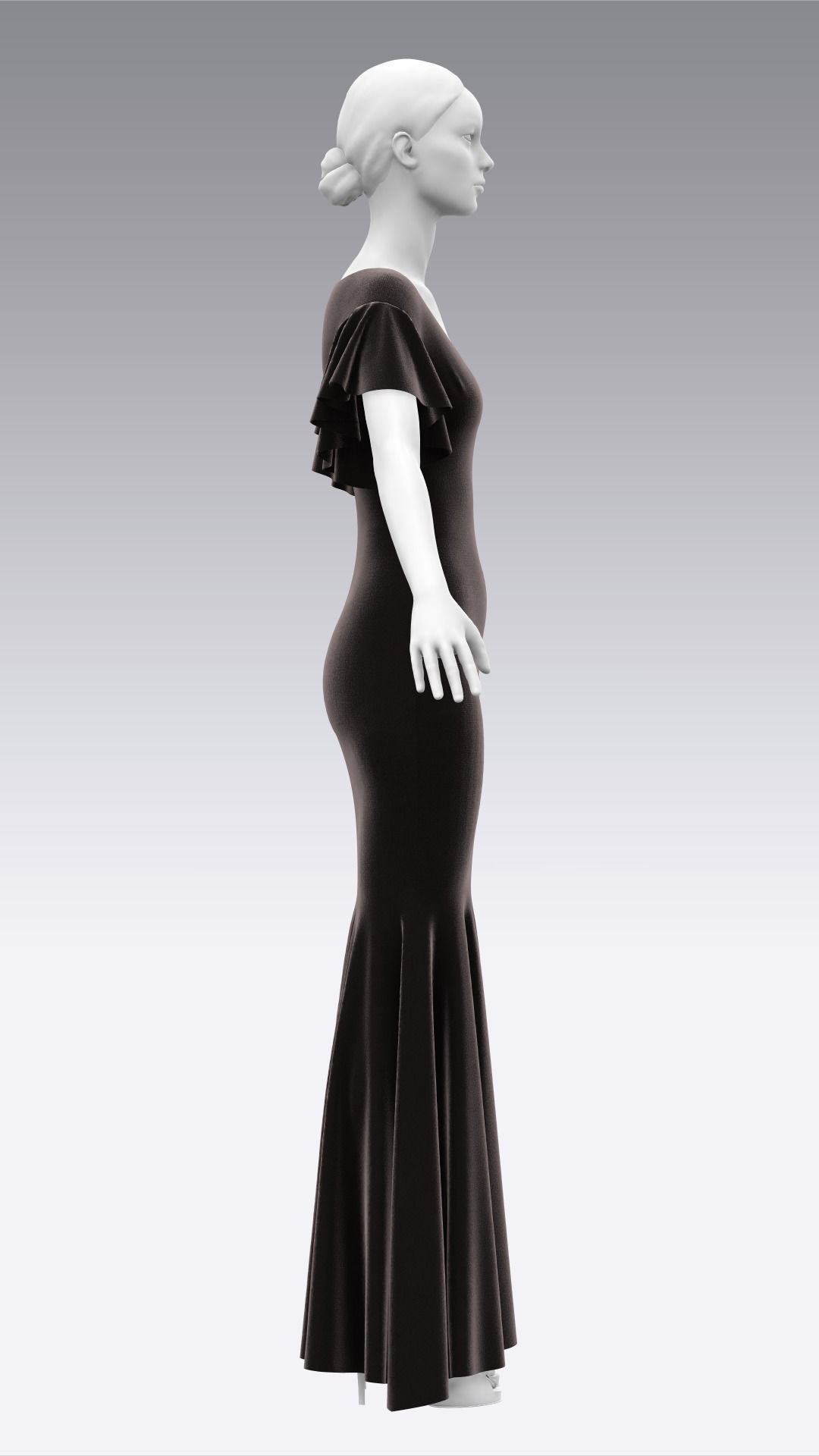 Dress Outfits MD CLO 3D ZPRJ ZPAC project files 3D model_25