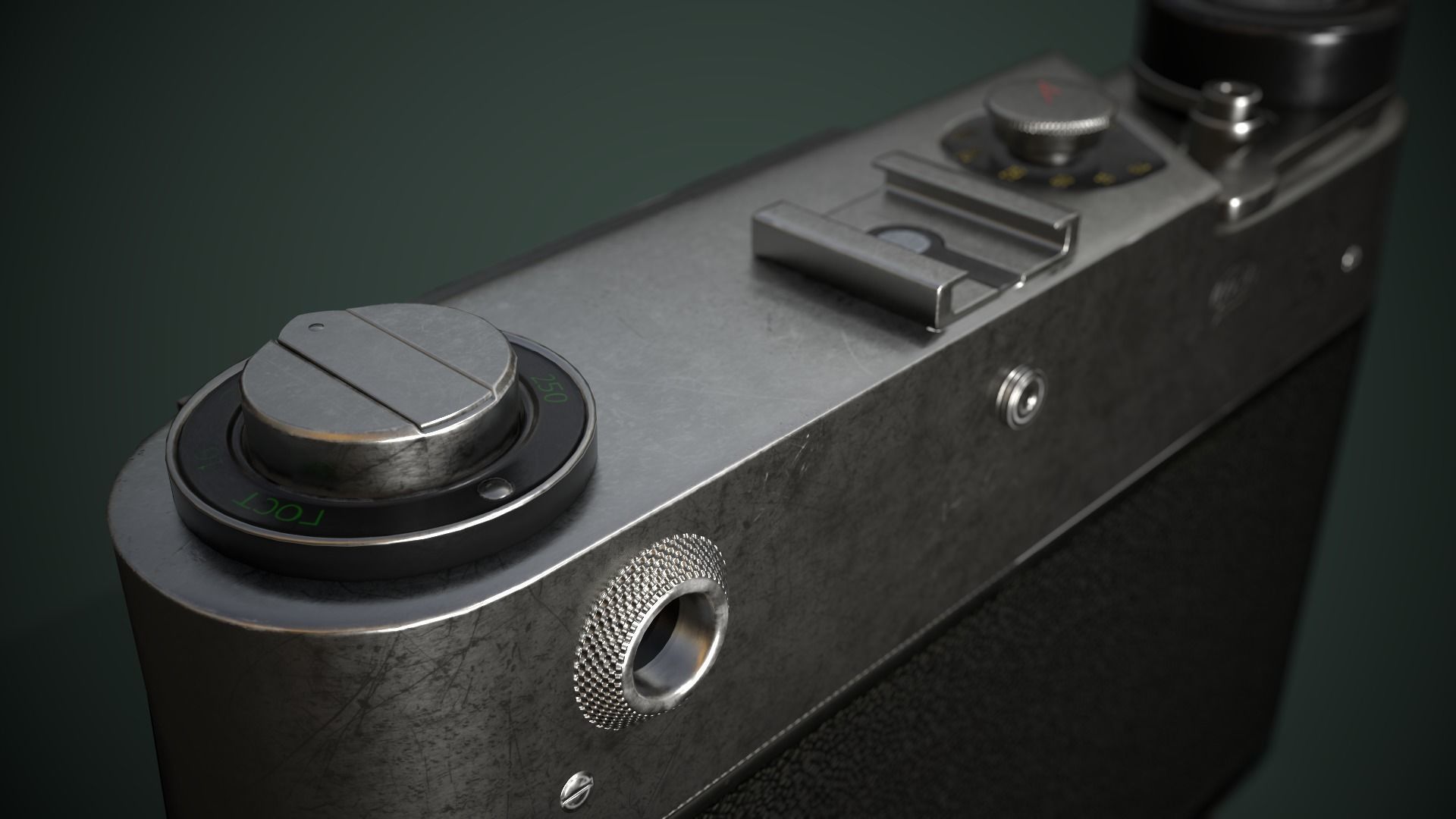 camera Fed 5b Low-poly 3D model_3