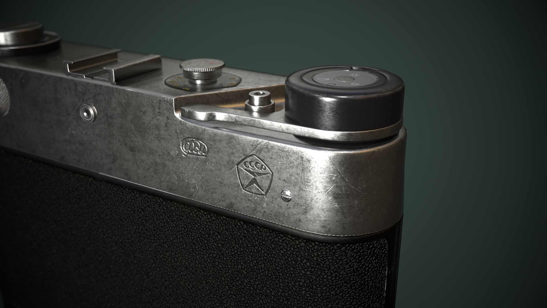 camera Fed 5b Low-poly 3D model_1
