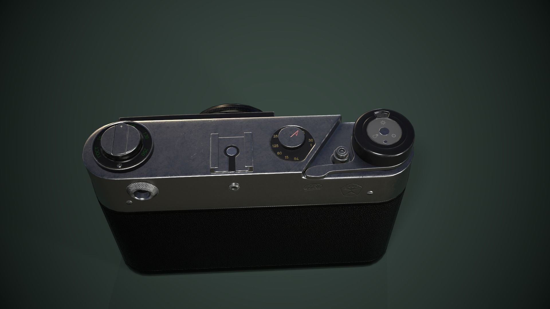 camera Fed 5b Low-poly 3D model_5