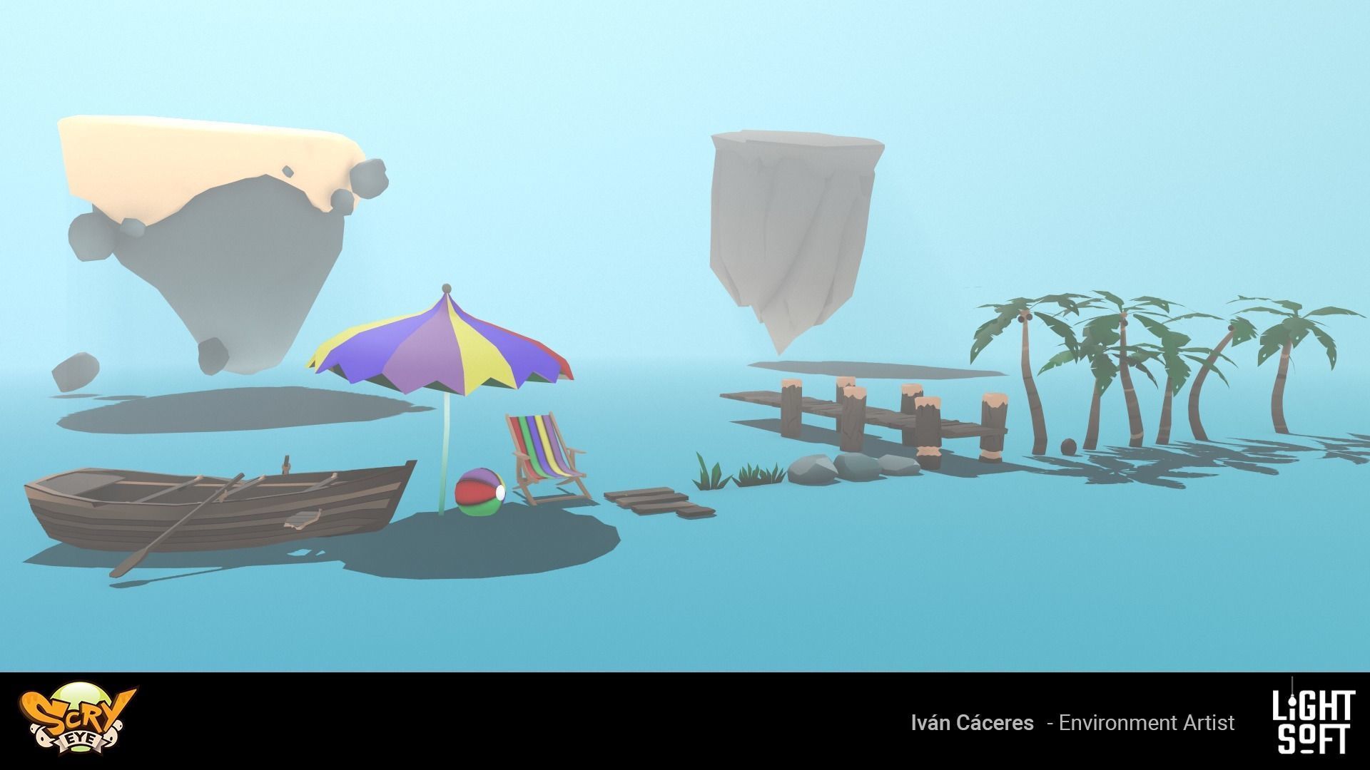 LowPoly Environment Mega Pack Low-poly 3D model_6
