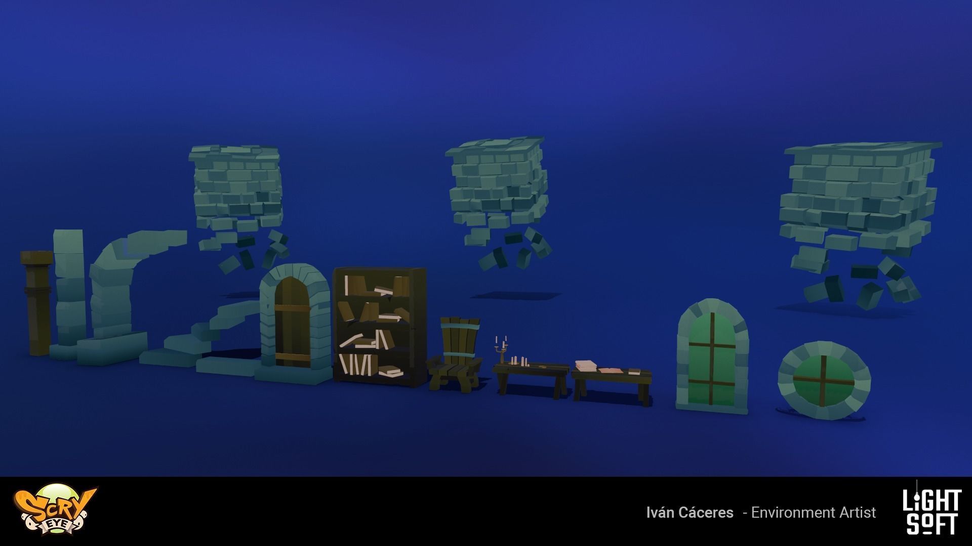 LowPoly Environment Mega Pack Low-poly 3D model_11