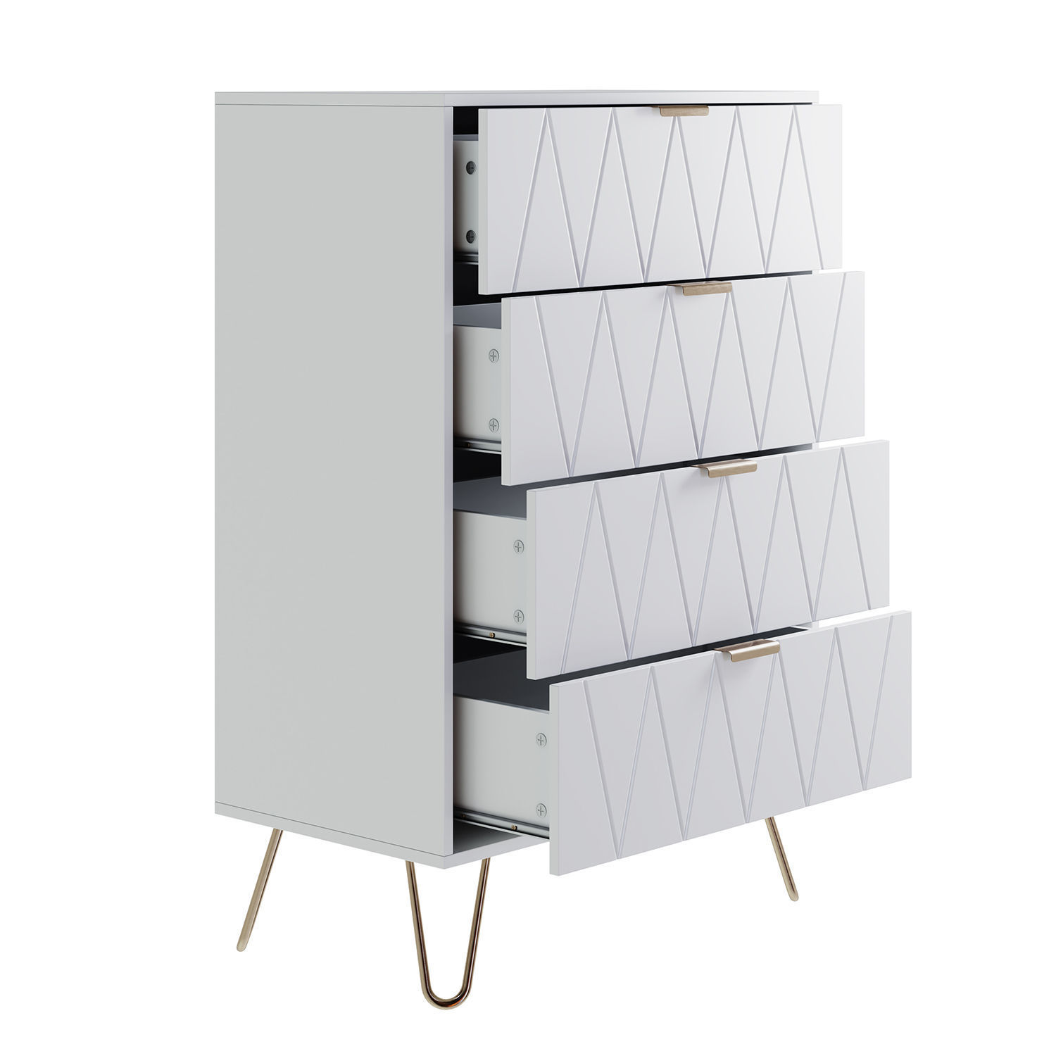 ANBUY-Drawer Dresser 3D model_1