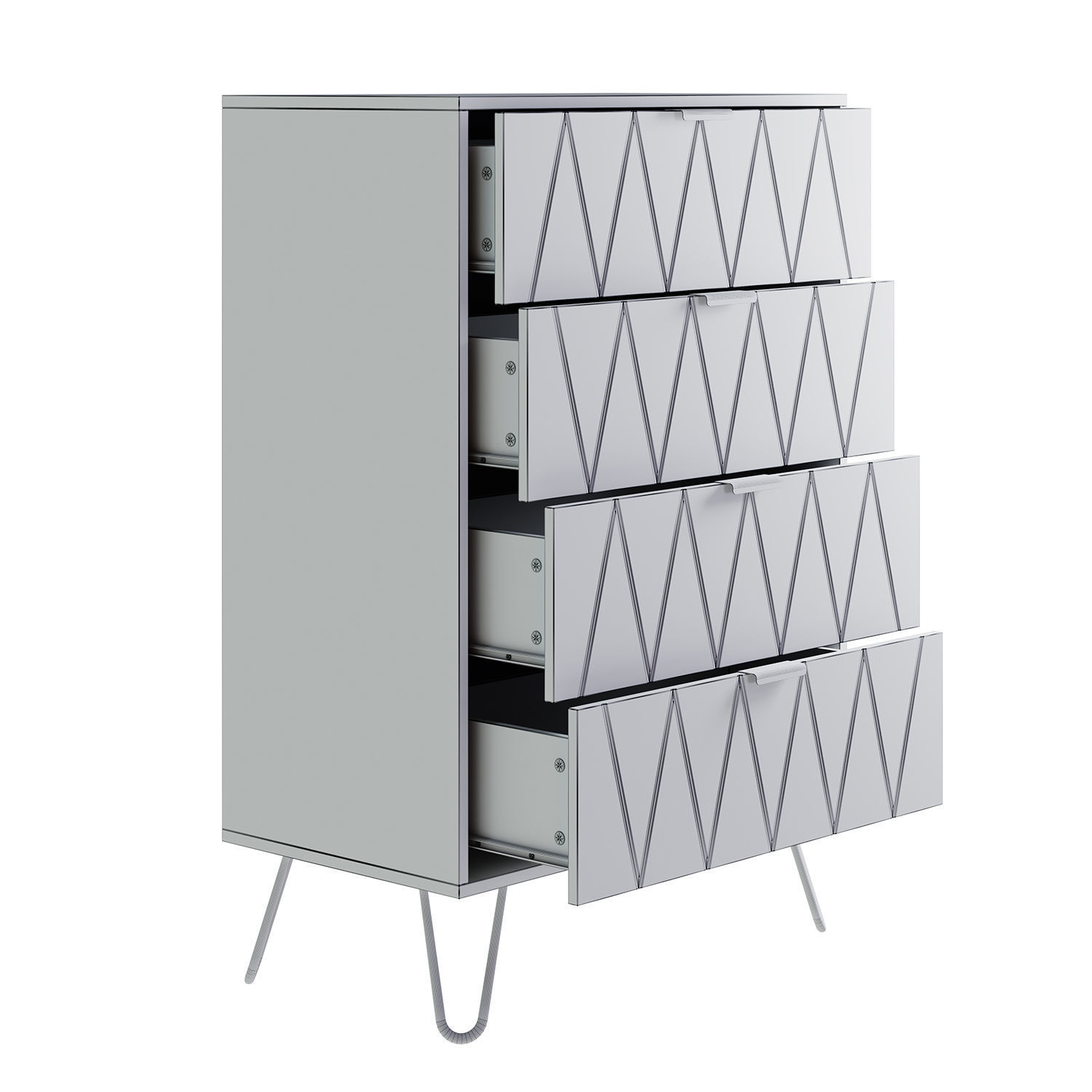 ANBUY-Drawer Dresser 3D model_5