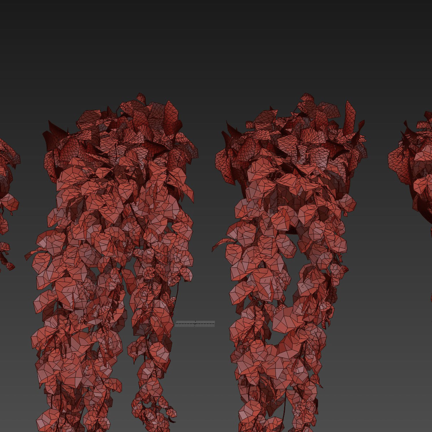 Collection plant vol 454 - pothos - ampelous - hanging 3D model_5